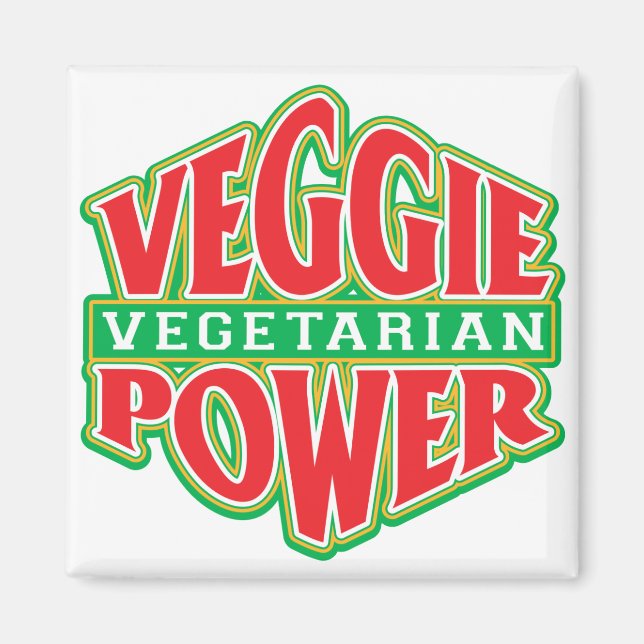 Íman Veggie Power (Frente)