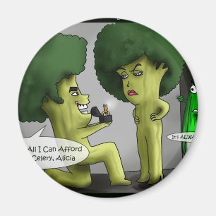 Íman Veggie propõe doações engraçadas Cartões Camisetas