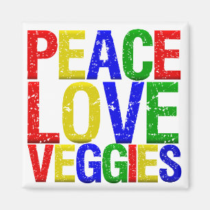 Íman Veggies de Paz e Amor