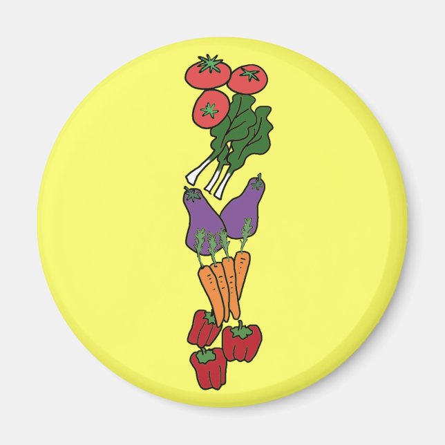 Íman Veggies Magnet (Frente)