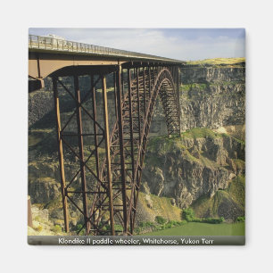 Íman Veículo com rodas da pá de Klondike II,