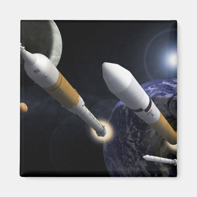 Íman Veículo de Lançamento da Tripulação Ares I (Frente)