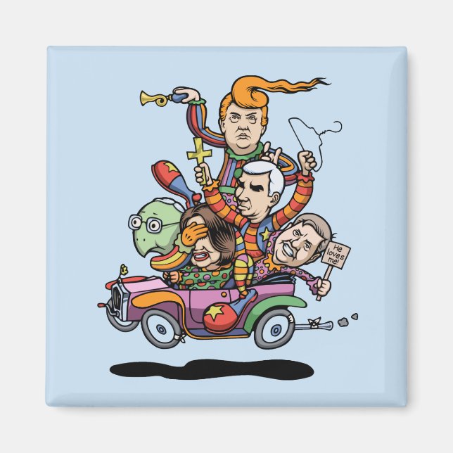 Íman Veículo de Palhaço 5-19 (Frente)