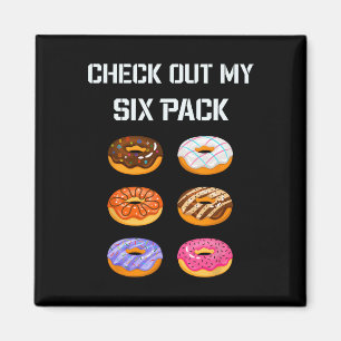 Íman Veja Minha Rosquinha De Seis Quilômetros Humor Tee