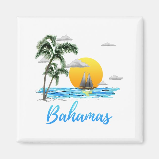 Íman Vela das Bahamas (Frente)
