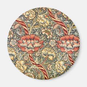 Íman Vela de William Morris, Vintage Textile Fine Art