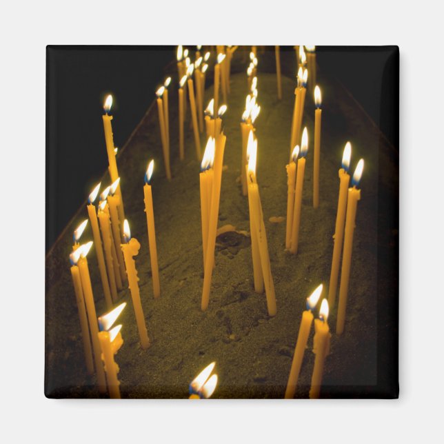 Íman Velas acesas em uma igreja, Armênia (Frente)