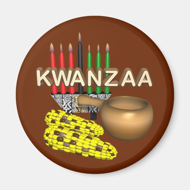 Íman Velas de Kwanzaa - (Frente)