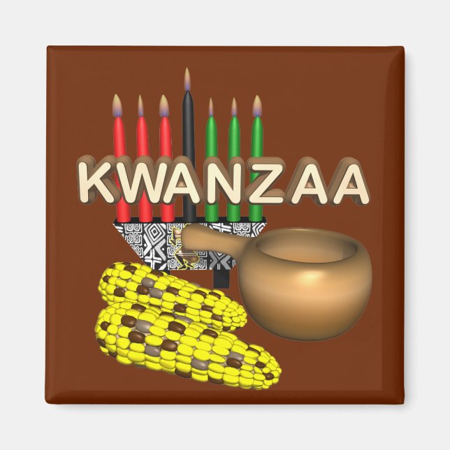 Íman Velas de Kwanzaa - (Frente)