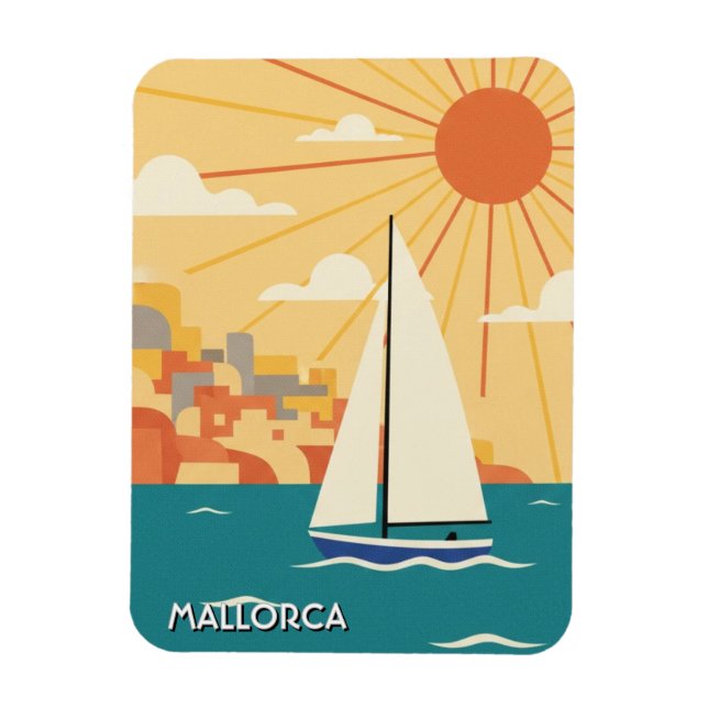 Íman Velero em Maiorca Espanha Viagem (Vertical)