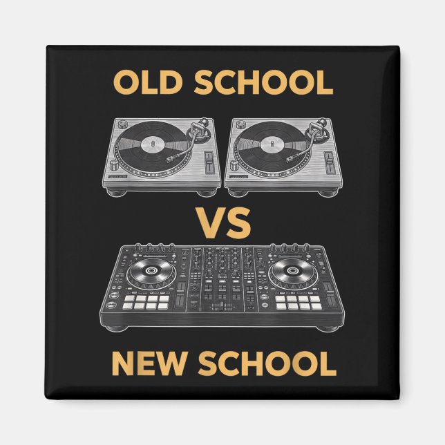 Íman Velha Escola Vs Nova Escola Prato Dj Vs (Frente)