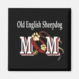 Íman velha mãe de SHEEPDOG em inglês