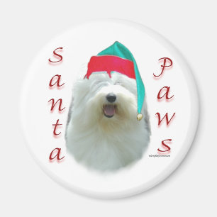 Íman Velhas Papais noeis de Sheepdog Inglês