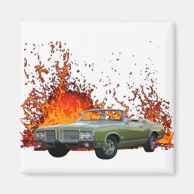 Íman velhos Cutlass 1971 (Frente)