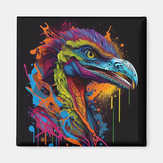 Íman Velociraptor! (Frente)