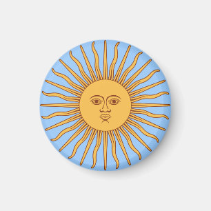 Íman Vem a decoração do ícone de Sun