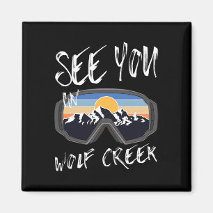 Íman Vemo-Nos Em Wolf Creek Usa Vacinação Esqui Óculos 
