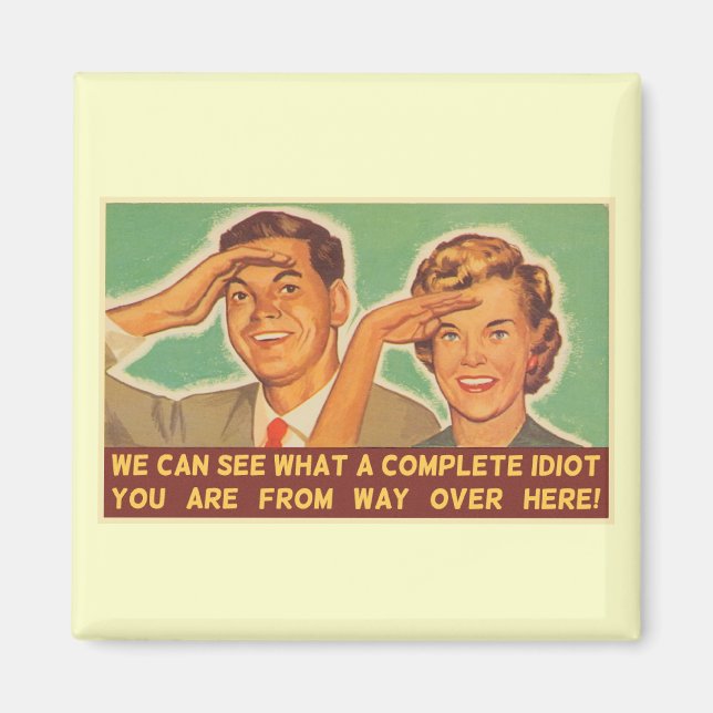 Íman Vemos que você é um idiota (Frente)