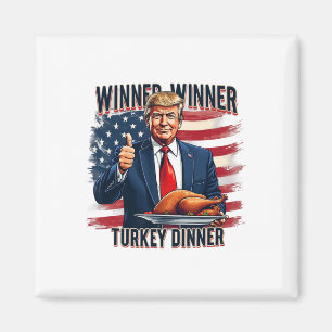 Íman Vencedor da Turquia Janta Engraçado Trump Thanksgi