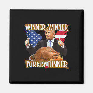 Íman Vencedor da Turquia Janta Engraçado Trump Thanksgi