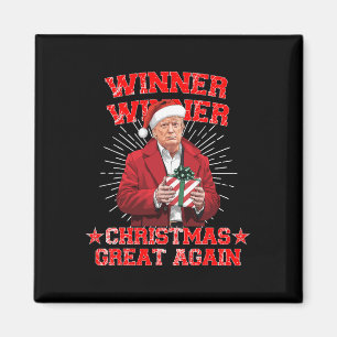 Íman Vencedor do Excelente de Natal novamente Trump Eng
