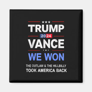 Íman Vencedor do Trump Vance que ganhamos em Byck Ameri