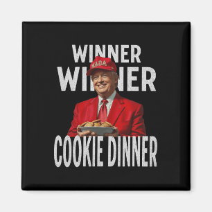 Íman Vencedor Janto Cookie Funny Trump 2024 47th