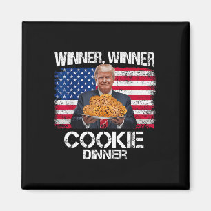 Íman Vencedor Janto Cookie Funny Trump 2024 47th