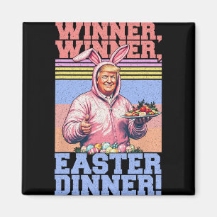 Íman Vencedor Vencedor Jantar de Páscoa Engraçado Trump