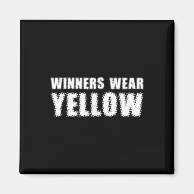 Íman Vencedores Vestem Compe do Jogo da Equipe do Campo (Frente)