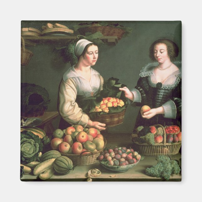 Íman Vendedor de Frutas e legumes (Frente)