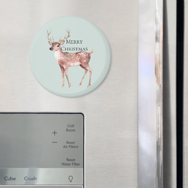 Íman Vendedor de Natal Personalizado (In Situ (Fridge))