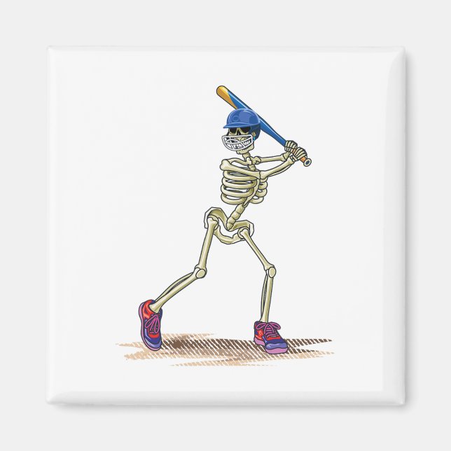 Íman Vender Skeleton Halloween Men Boys Vender Hallowee (Frente)
