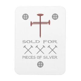 Íman Vendido para 30 peças de prata