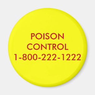 ÍMAN VENENO CONTROL1-800-222-1222