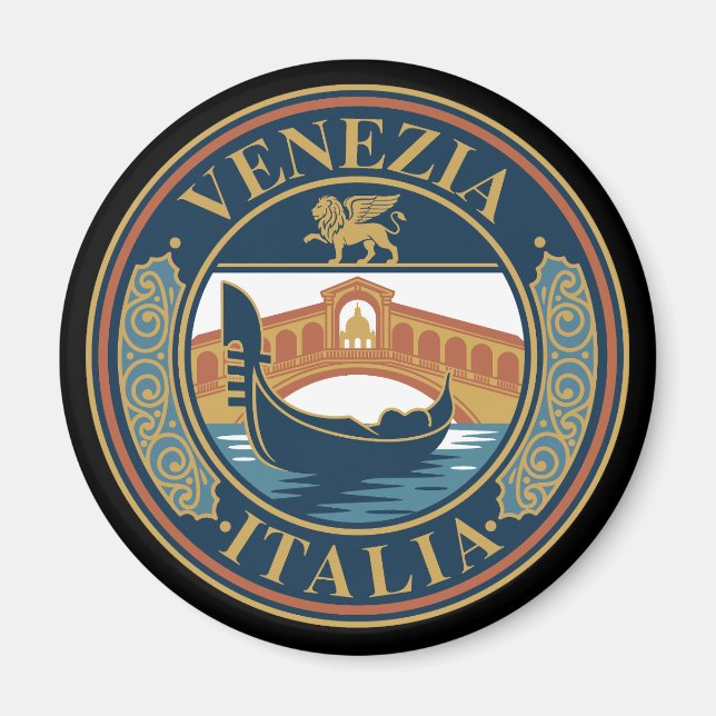 Íman Veneza Itália (Frente)