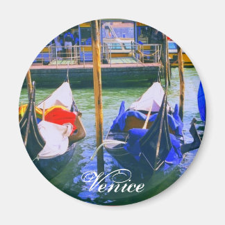 Íman Veneza Itália Gondola Art Magnet