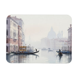 Íman Veneza Itália Viagem Souvenir Aquarela