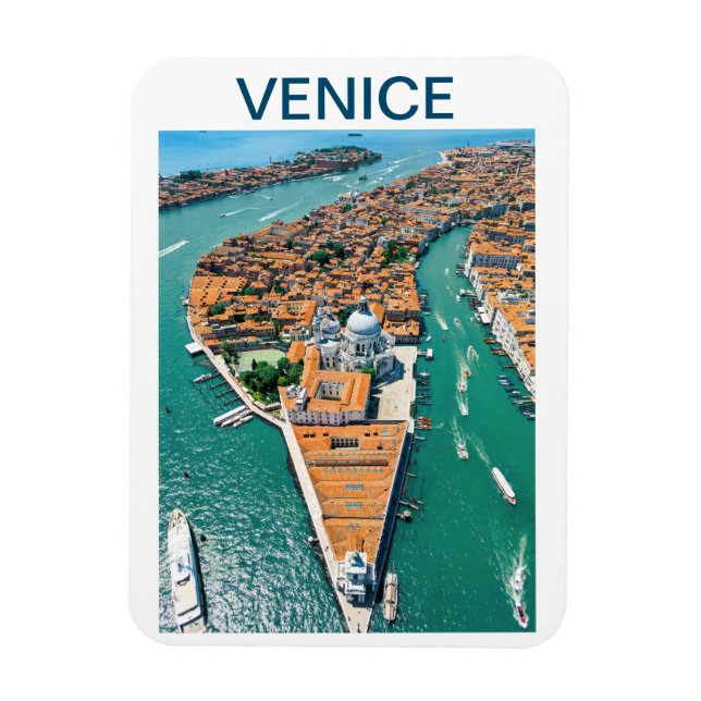 Íman Veneza, Itália, vista aérea de drones (Vertical)