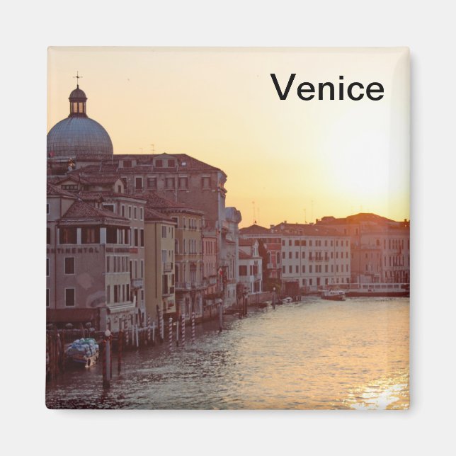 Íman Veneza, Sunset no canal grande (Frente)