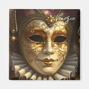 Íman Venezia Venezia Venezia Itália Carnaval Máscara