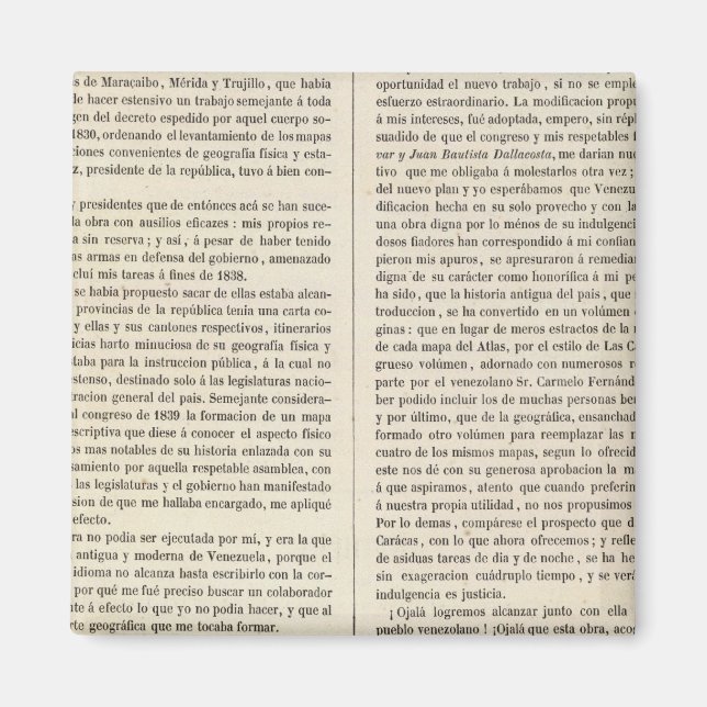 Íman Venezuela (Frente)