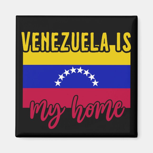 Íman Venezuela é minha bandeira (Frente)