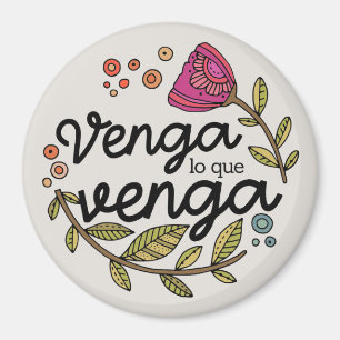 Íman Venga Lo Que Venga Citação Inspiradora Espanhola