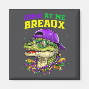 Íman Venha Até Mim Breaux Jacaré Engraçado Mardi Gras C