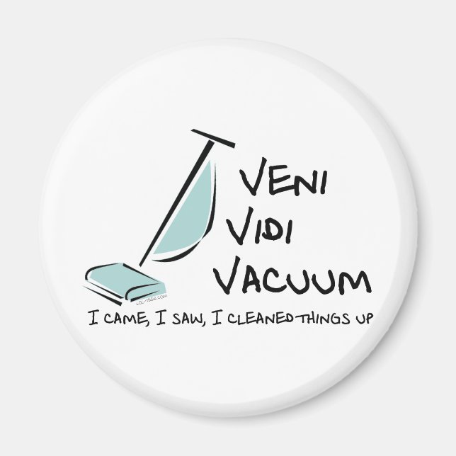 Íman Veni Vidi Vacuum (Frente)