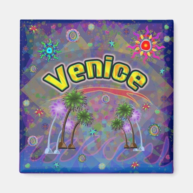 Íman Venice Beach Noble Voyage Magnet (Frente)