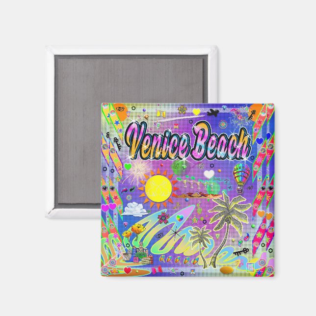 Íman Venice Beach Nu Era Magnet (Front/Back)