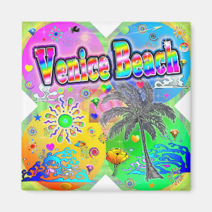 Íman Venice Beach Quadro Seasons Magnet