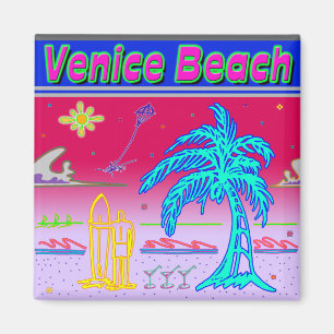 Íman "Venice Beach" Surfer Magnet